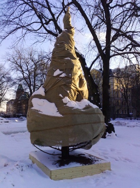 A dressed up tree.