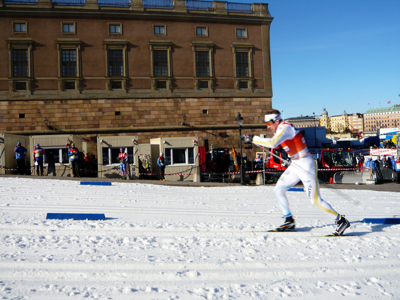 Emil Jönsson, the winner of the men's sprint.