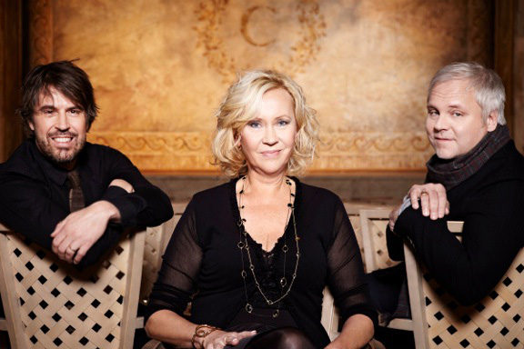 Agnetha Fältskog, Peter Nordahl, Jörgen Elofsson for the new cd "A" to be released by Universal Music May 2013.